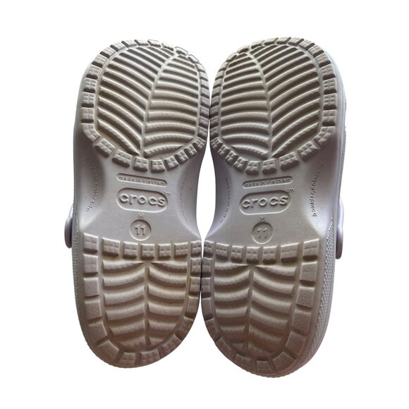 Crocs Lavender Classic Clog Shoes Heel Strap Unisex Lightweight Slip-On Size 11 - Picture 4 of 5
